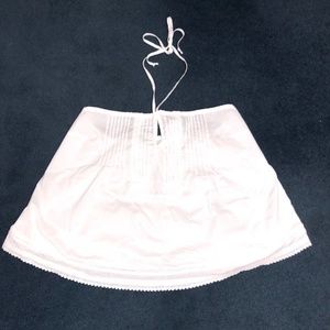 NWT Abercrombie White Lace Halter Top